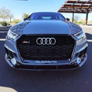 RS3 Chin Splitter – Front Lip Upgrade for Audi 8V FL